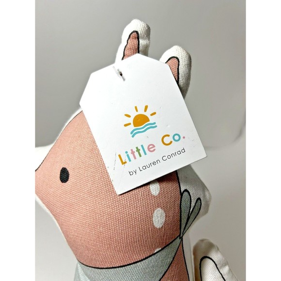 Little Co. By Lauren Conrad Canvas Fox Shaped Decorative Accent Pillow 12x16” - Picture 6 of 9